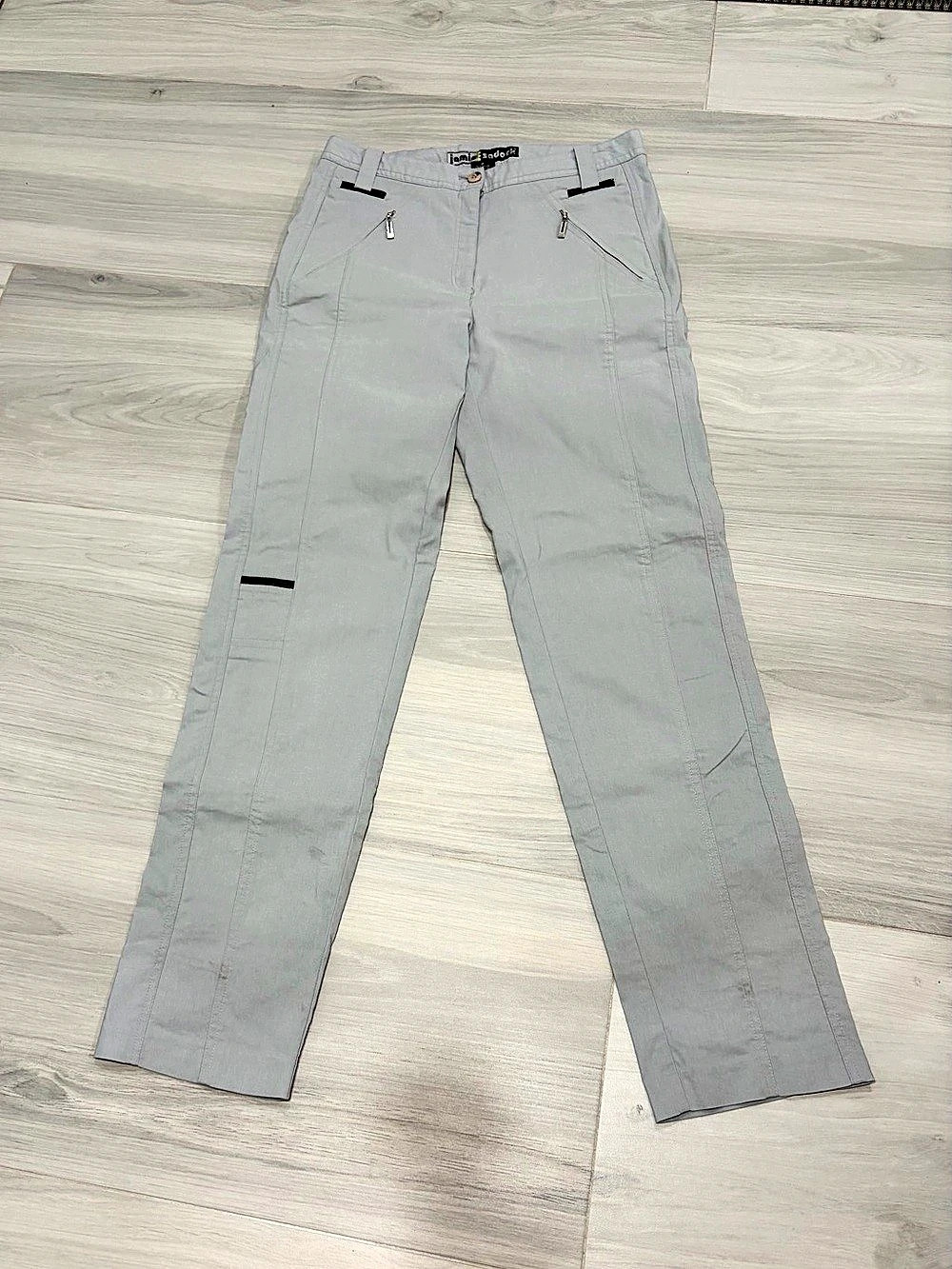 Jamie Sadock Skinnylicious Ankle Golf Pants Gray Size 2